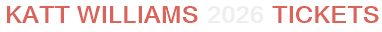 Katt Williams 2026 Tickets
